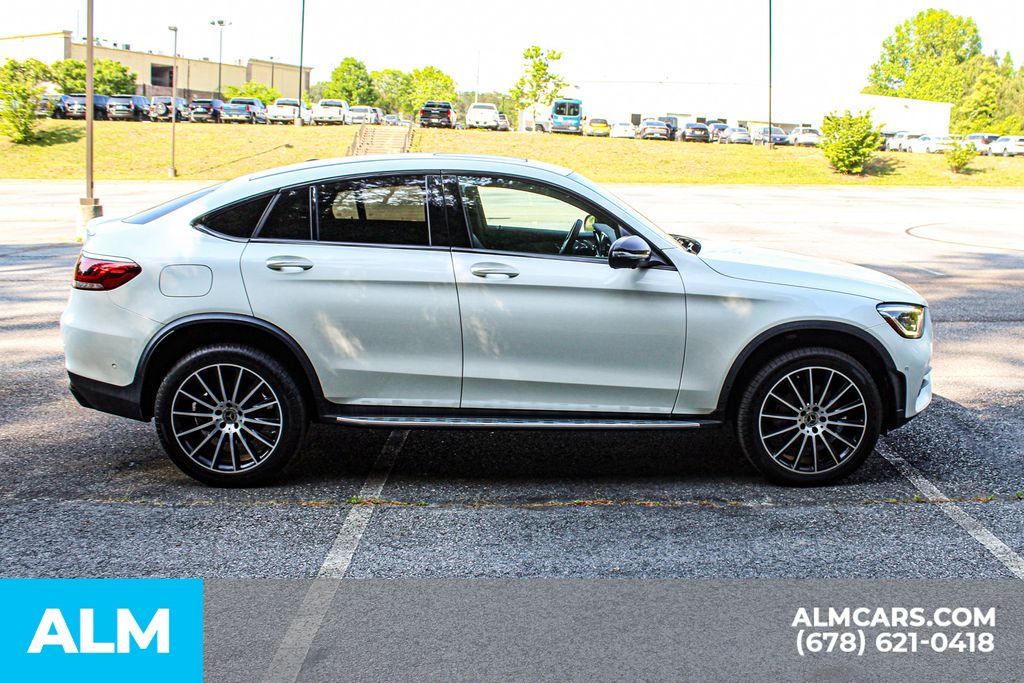 Used 2021 White Mercedes-Benz GLC 300 Coupe image 9