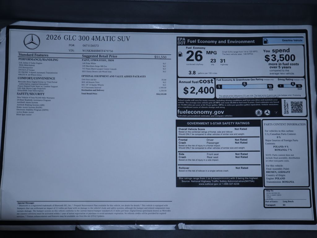 Thumbnail: 2026 Mercedes-Benz GLC - 9