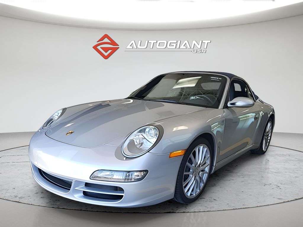 Silver 2006 Porsche 911 Convertible Rear-Wheel Drive