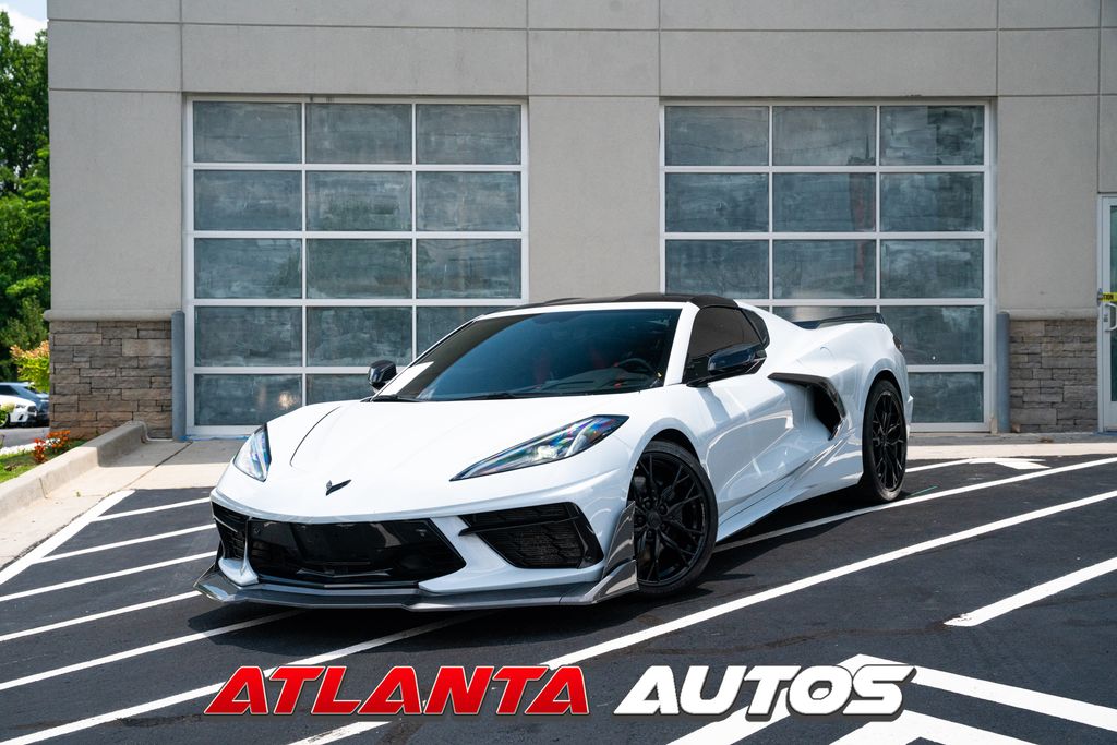 Ceramic Matrix Gray Metallic 2023 Chevrolet Corvette Coupe Rear-Wheel Drive 8-Speed Dual Clutch