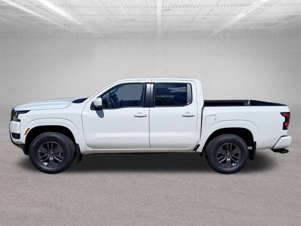 2026 Nissan Frontier SV White at John Sisson Motors