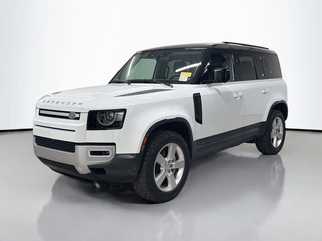 White 2022 Land Rover Defender SUV / Crossover All-Wheel Drive 8-Speed Automatic
