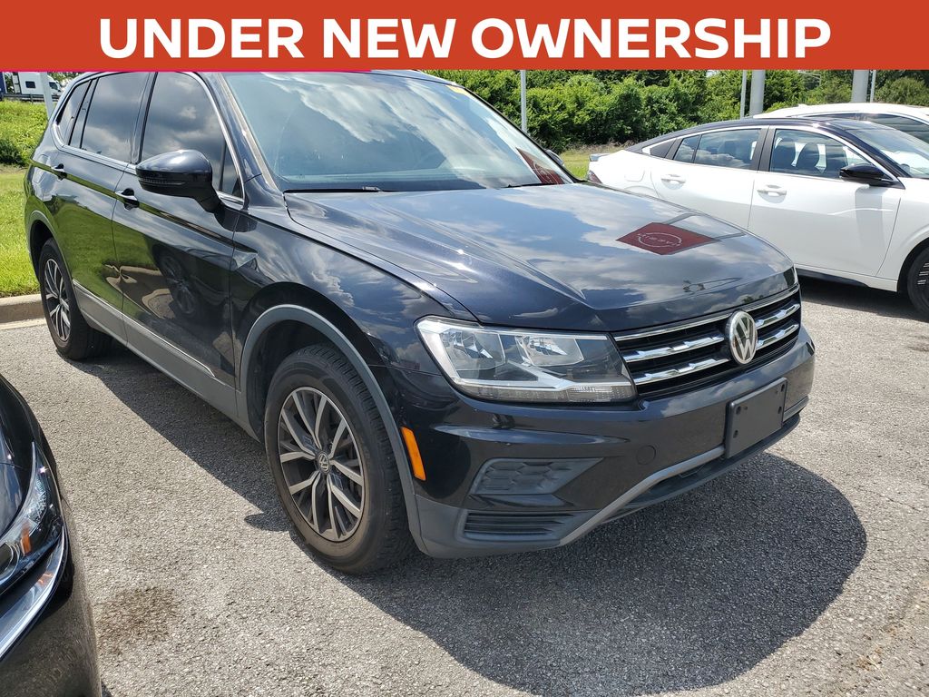 Deep Black 2020 Volkswagen Tiguan SUV / Crossover Front-Wheel Drive 8-Speed Automatic