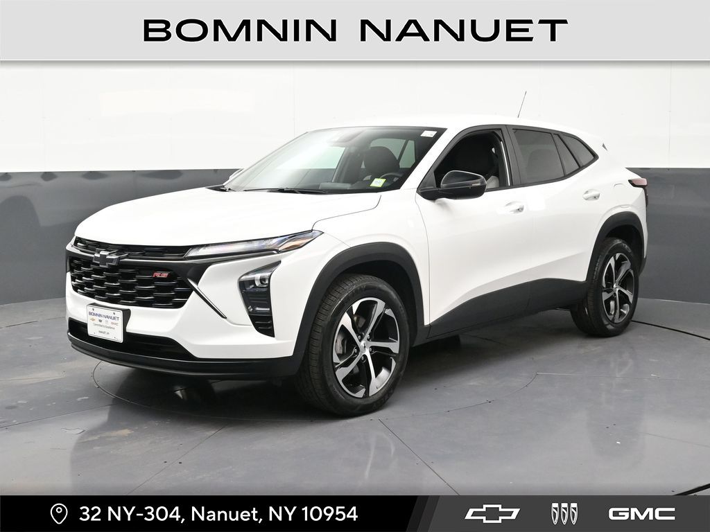 Summit White 2024 Chevrolet Trax SUV / Crossover Front-Wheel Drive 6-Speed Automatic