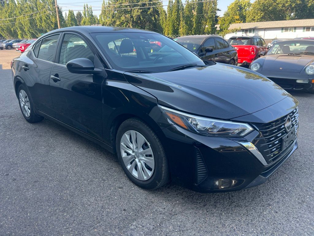 Super Black 2024 Nissan Sentra Sedan Front-Wheel Drive Automatic