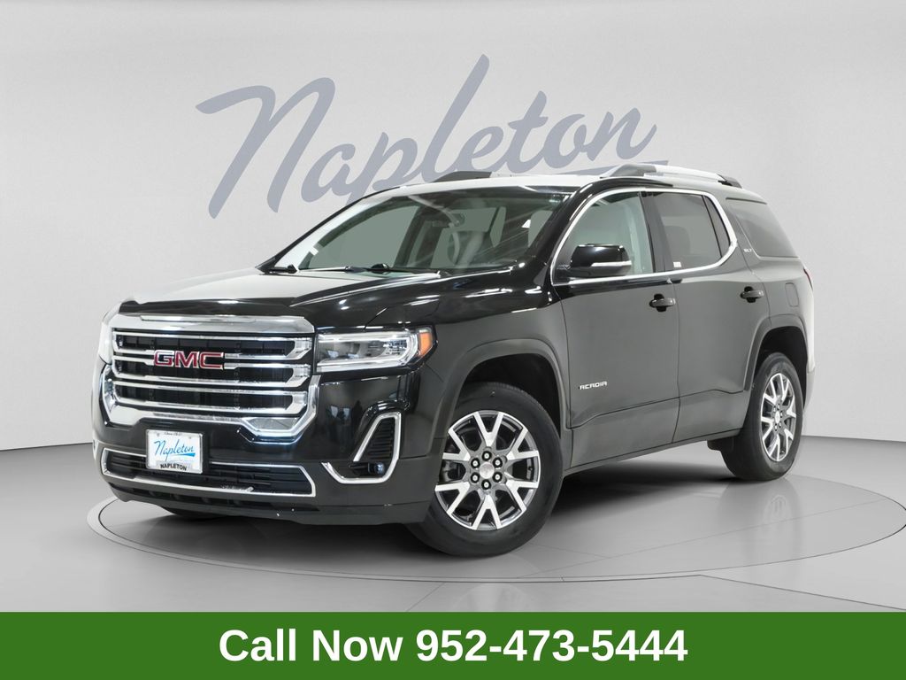 Black (Ebony Twilight Metallic) 2023 GMC Acadia SUV / Crossover Four-Wheel Drive 9-Speed Automatic