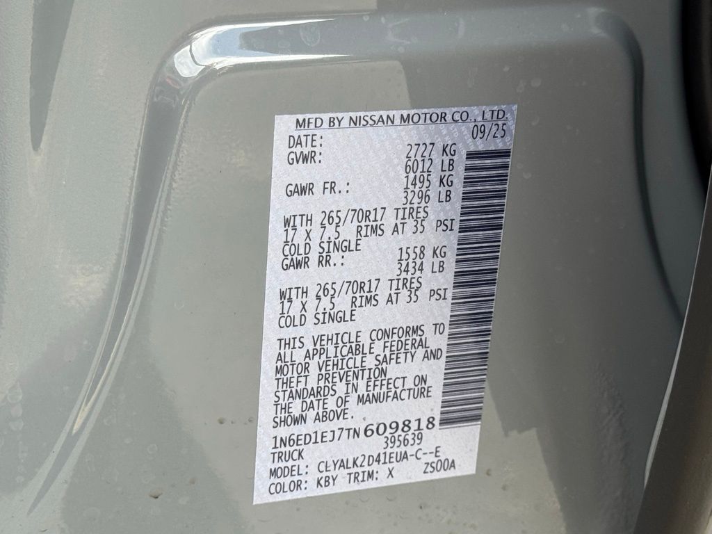 2026 Nissan Frontier PRO-X - Photo 17