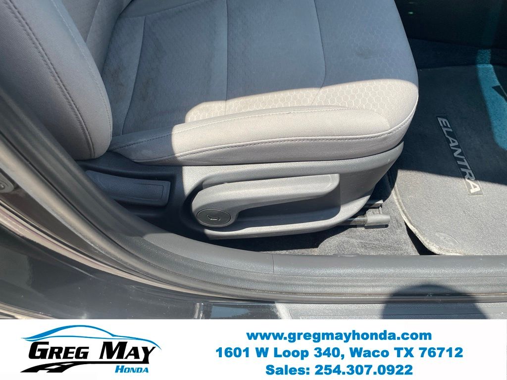 2020 Hyundai Elantra Value Edition Black at Greg May Honda