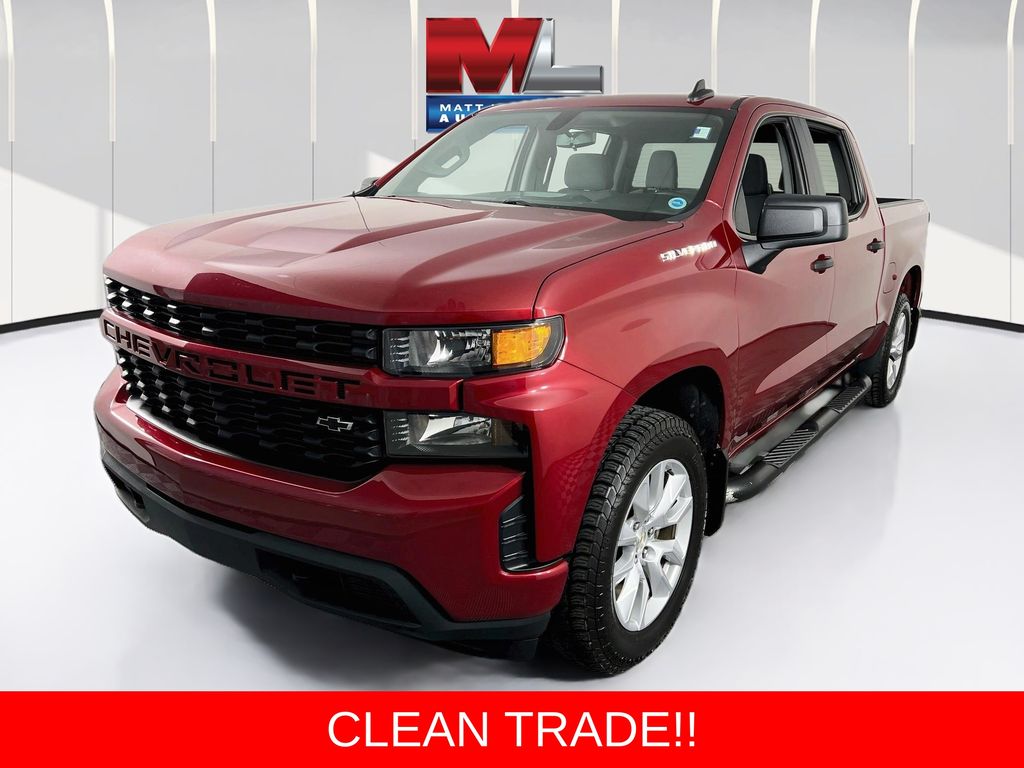 Red Tintcoat 2020 Chevrolet Silverado 1500 Pickup Truck Four-Wheel Drive 8-Speed Automatic