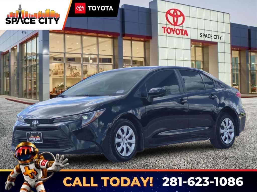 Midnight Black Metallic 2026 Toyota Corolla Sedan Front-Wheel Drive Continuously Variable Transmission