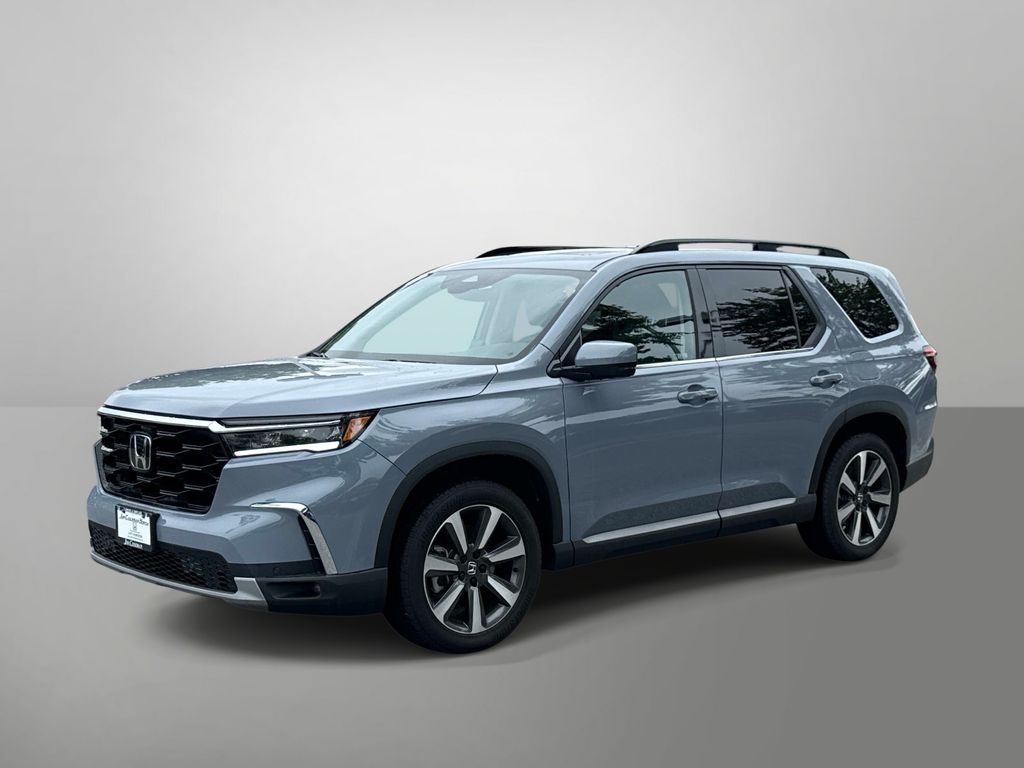 Gray 2025 Honda Pilot Touring AWD SUV / Crossover All-Wheel Drive Automatic