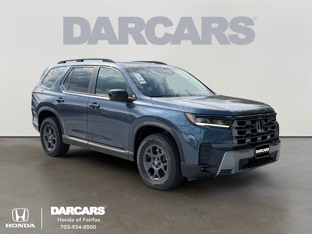 Smoke Blue Pearl 2026 Honda Pilot SUV / Crossover All-Wheel Drive Automatic