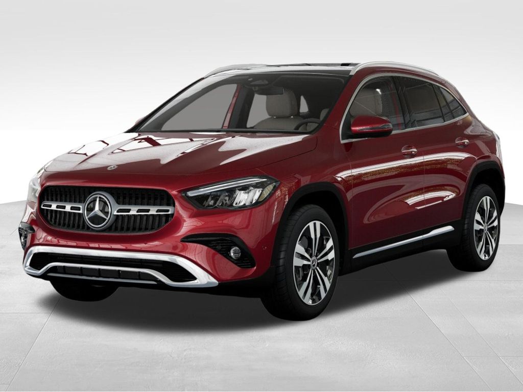 Red 2026 Mercedes-Benz GLA SUV / Crossover All-Wheel Drive 8-Speed Dual Clutch