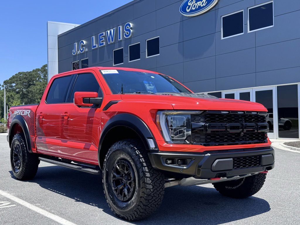 Code Orange Metallic 2023 Ford F-150 Pickup Truck Four-Wheel Drive Automatic