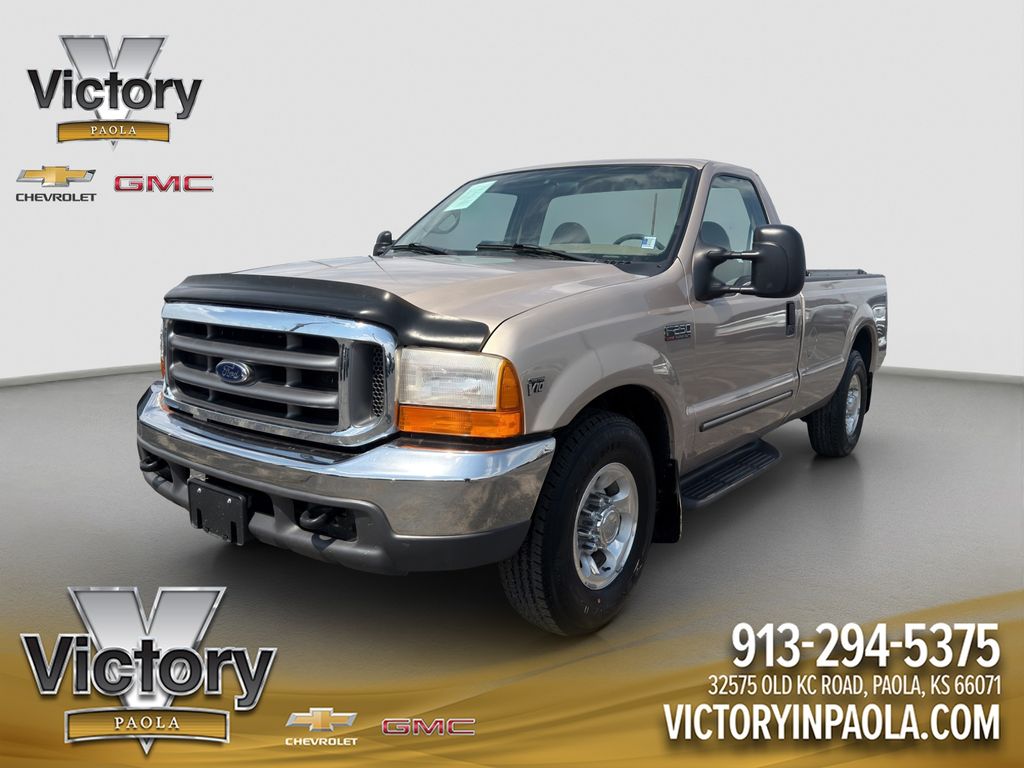 Harvest Gold Clearcoat Metallic 1999 Ford F-250 Super Duty Pickup Truck
