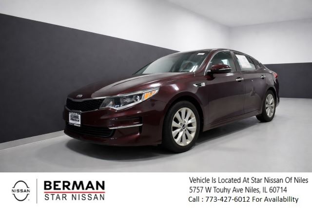 Red (Sangria) 2016 Kia Optima LX Sedan Front-Wheel Drive 6-Speed Automatic