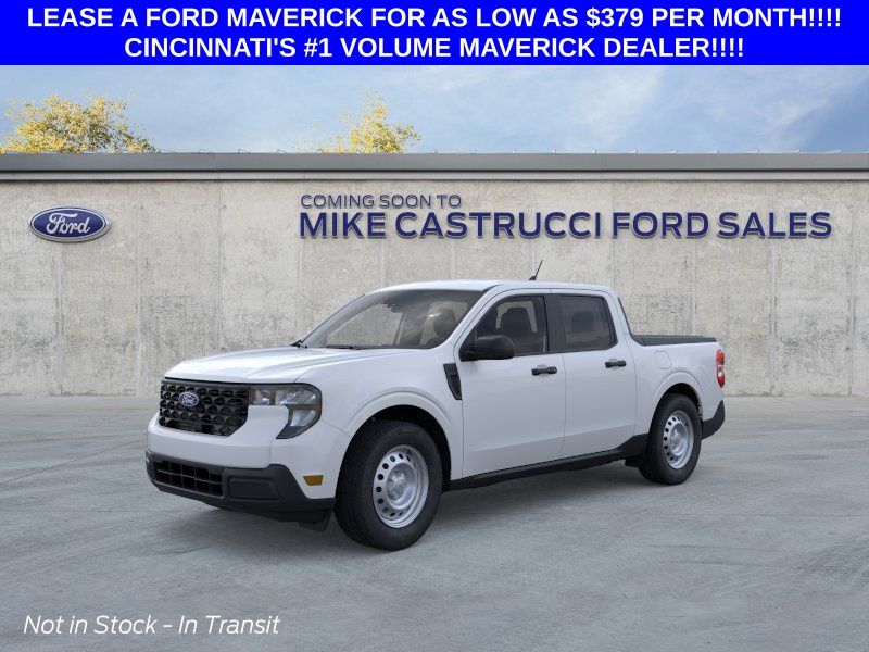 Space White Metallic 2026 Ford Maverick Pickup Truck All-Wheel Drive Continuously Variable Transmission