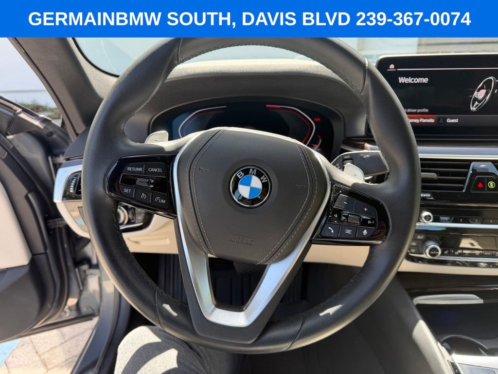 Certified Used 2023 Gray BMW 530i image 26