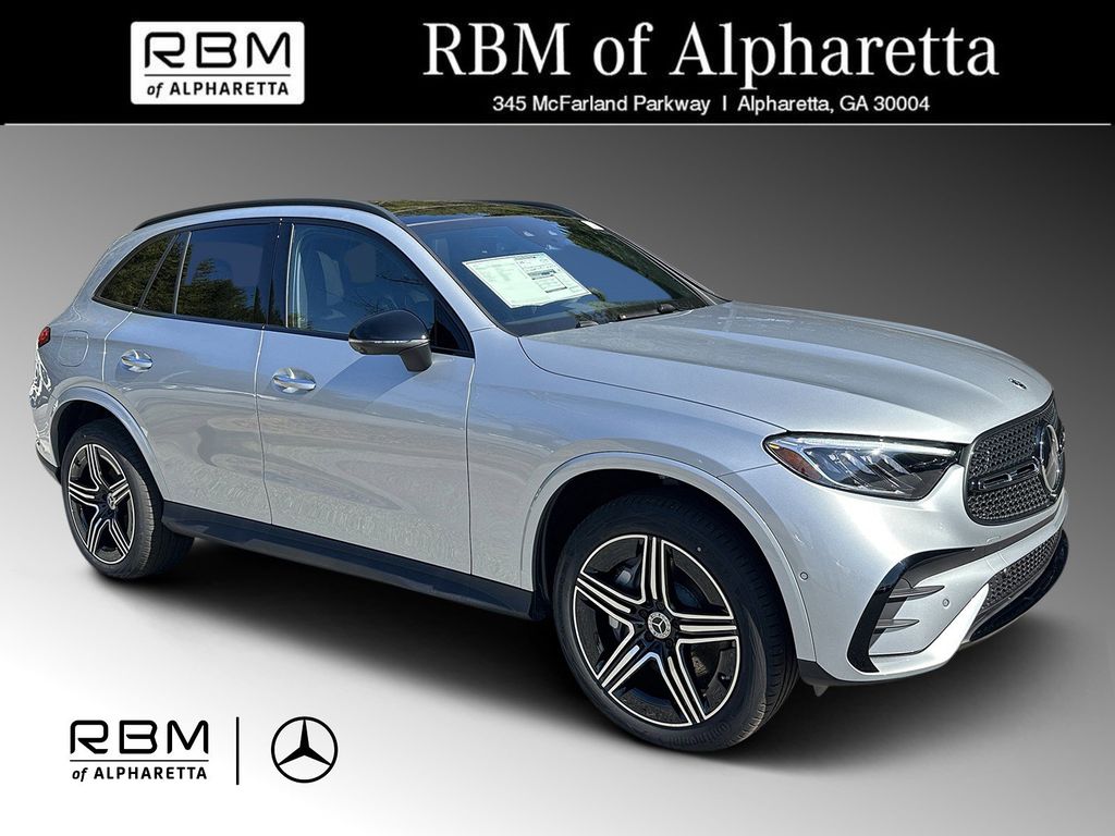Cirrus Silver Metallic 2026 Mercedes-Benz GLC 300 4MATIC SUV / Crossover All-Wheel Drive 9-Speed Automatic