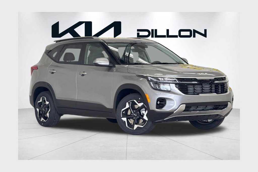 Steel Gray 2026 Kia Seltos SUV / Crossover All-Wheel Drive Continuously Variable Transmission