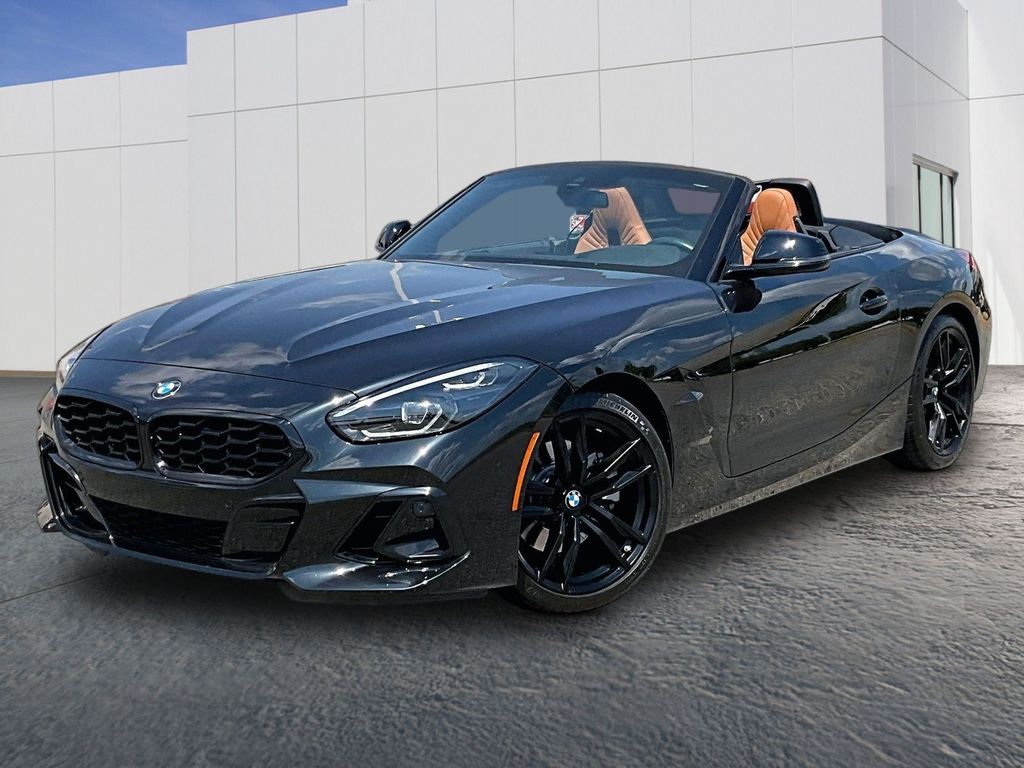 Black Sapphire Metallic 2024 BMW Z4 Convertible Rear-Wheel Drive 8-Speed Automatic
