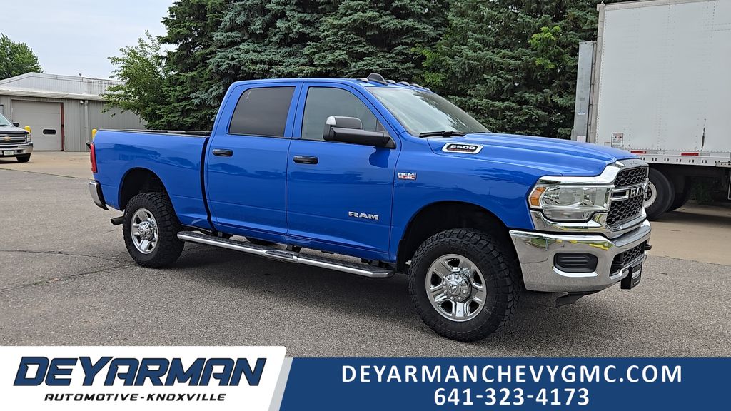 New Holland Blue 2021 RAM 2500 Tradesman Crew Cab 4WD Pickup Truck Four-Wheel Drive 8-Speed Automatic
