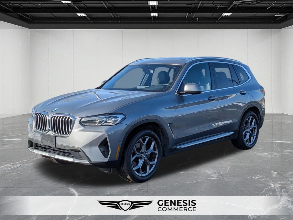 Gray Metallic 2023 BMW X3 xDrive30i AWD SUV / Crossover All-Wheel Drive 8-Speed Automatic