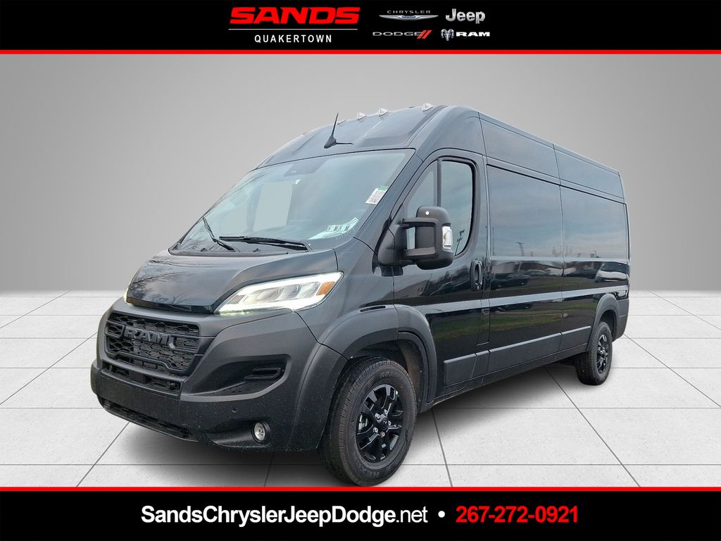 Black Clearcoat 2026 RAM ProMaster Van  9-Speed Automatic