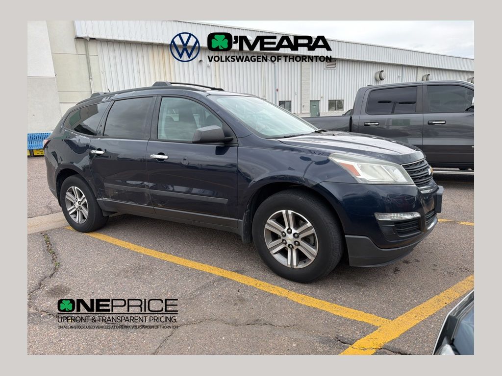 Blue Velvet Metallic 2017 Chevrolet Traverse LS AWD SUV / Crossover All-Wheel Drive 6-Speed Automatic