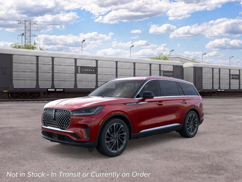 Red Carpet Tinted Clearcoat 2026 Lincoln Aviator SUV / Crossover All-Wheel Drive Automatic