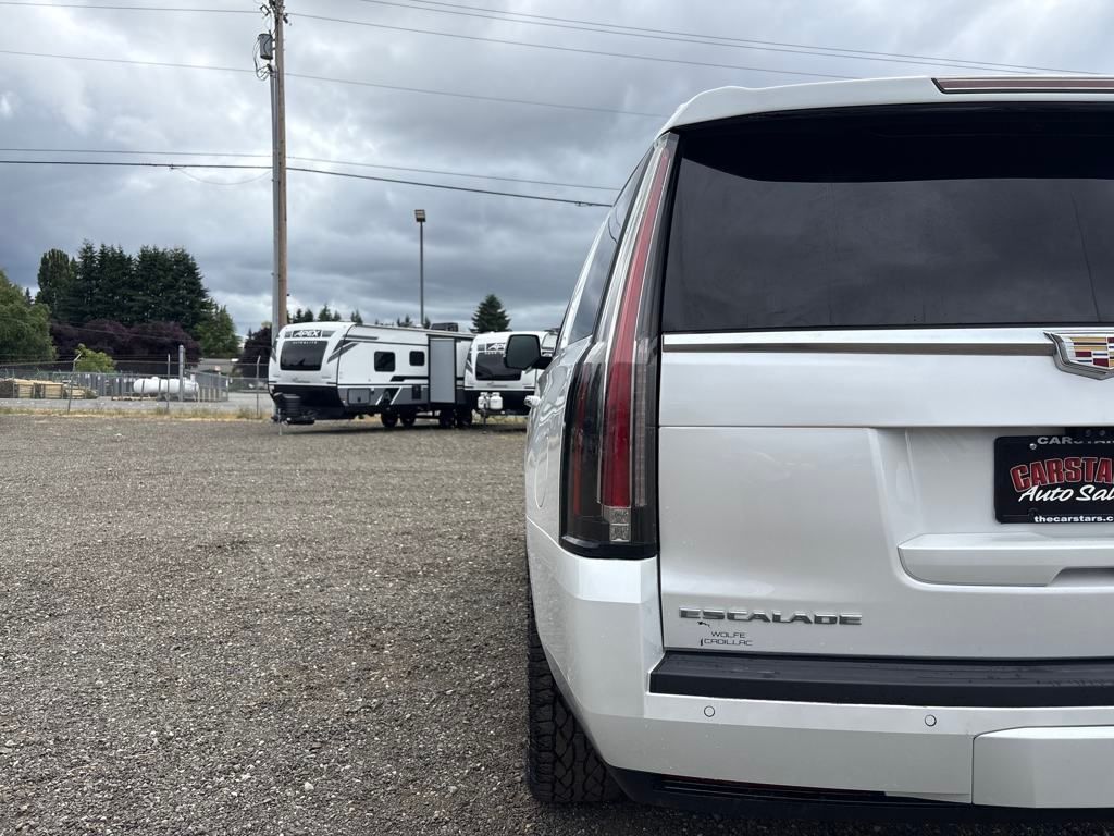 2019 Crystal White Tricoat Cadillac Escalade Platinum Edition 4X4 SUV