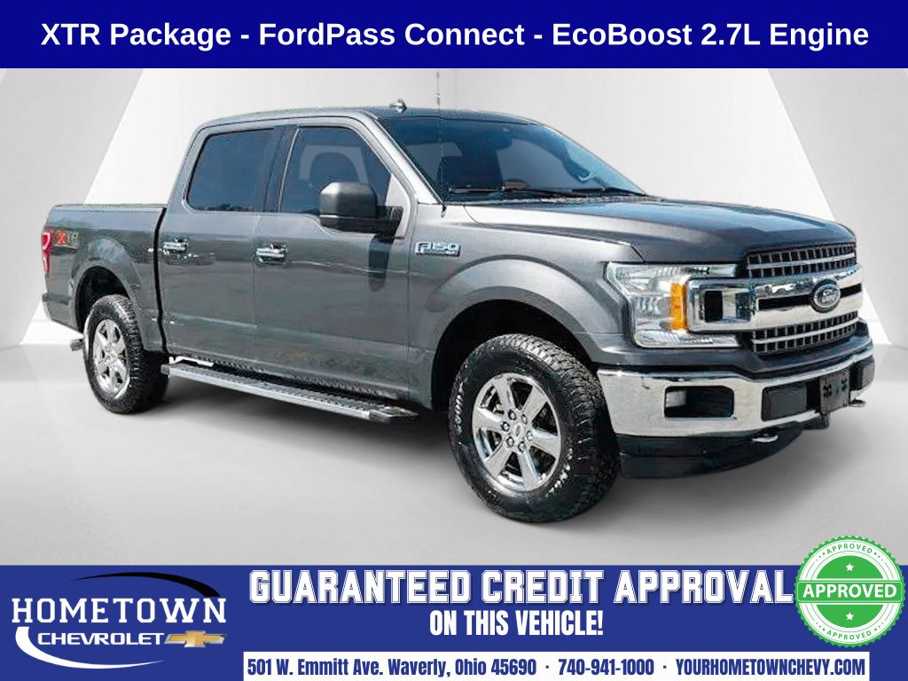 Gray (Magnetic Metallic) 2019 Ford F-150 Pickup Truck Four-Wheel Drive Automatic