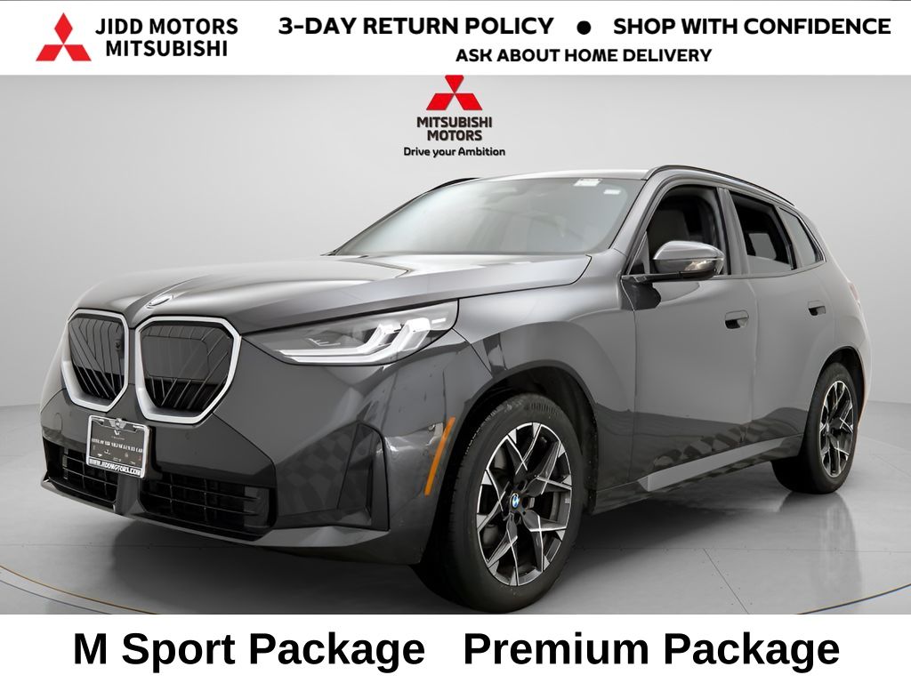 Gray (Dark Graphite Metallic) 2025 BMW X3 SUV / Crossover All-Wheel Drive 8-Speed Automatic