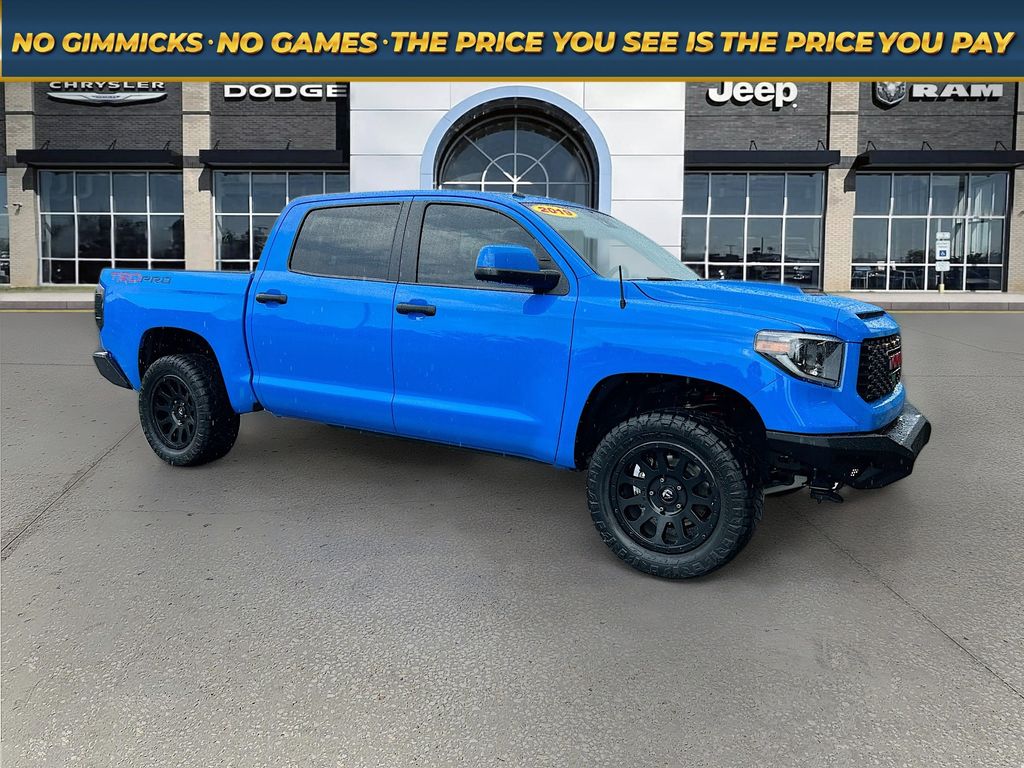 Voodoo Blue 2019 Toyota Tundra Pickup Truck Four-Wheel Drive 6-Speed Automatic