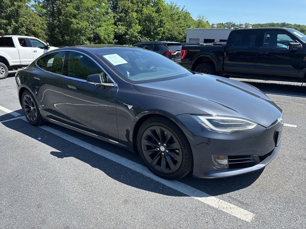 Silver Metallic 2017 Tesla Model S 75D AWD Sedan All-Wheel Drive 1-Speed Automatic