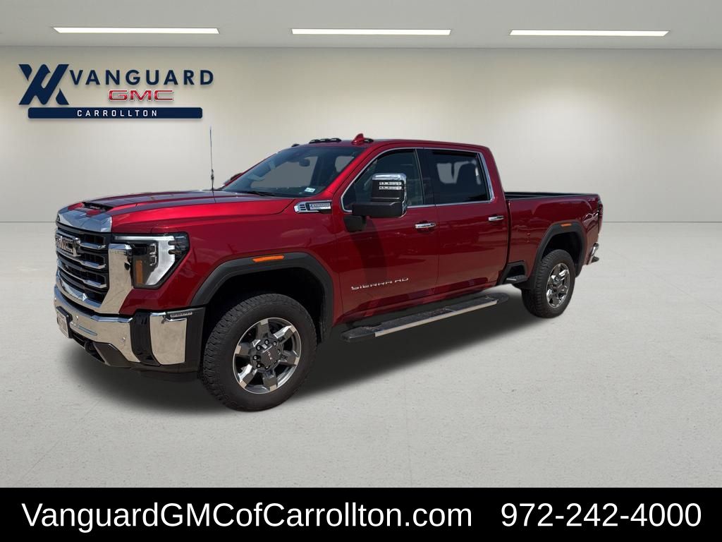 Volcanic Red Tintcoat 2026 GMC Sierra 2500HD Pickup Truck Four-Wheel Drive Automatic