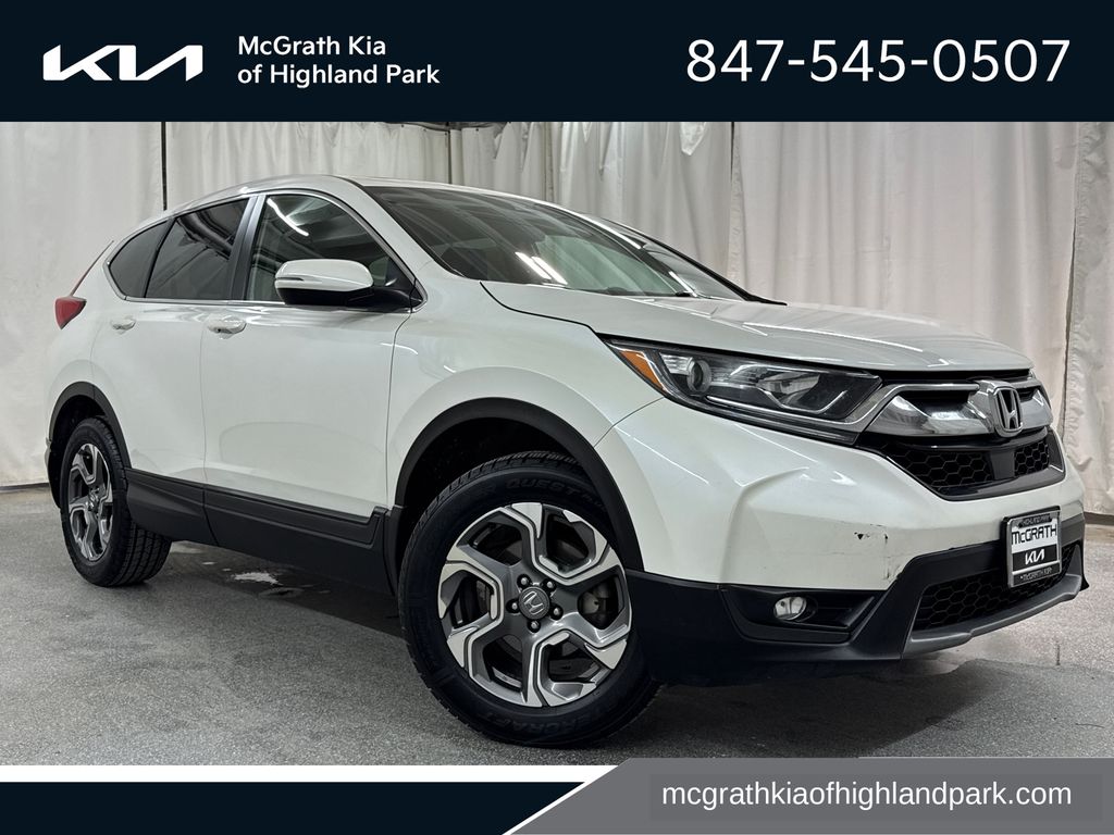White Diamond Pearl 2018 Honda CR-V SUV / Crossover All-Wheel Drive Continuously Variable Transmission