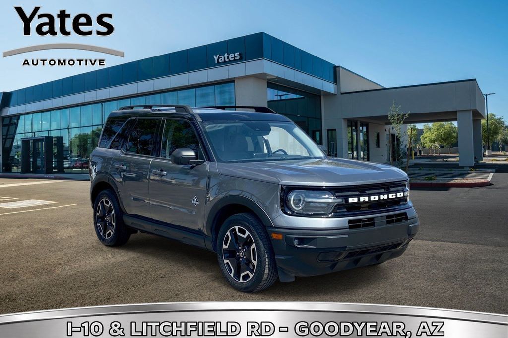 Gray Metallic 2021 Ford Bronco Sport SUV / Crossover All-Wheel Drive 8-Speed Automatic