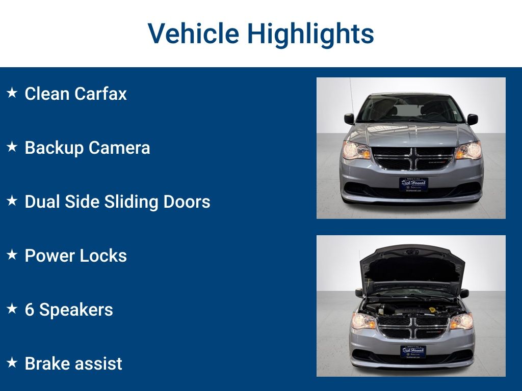 2018 Dodge Grand Caravan SE