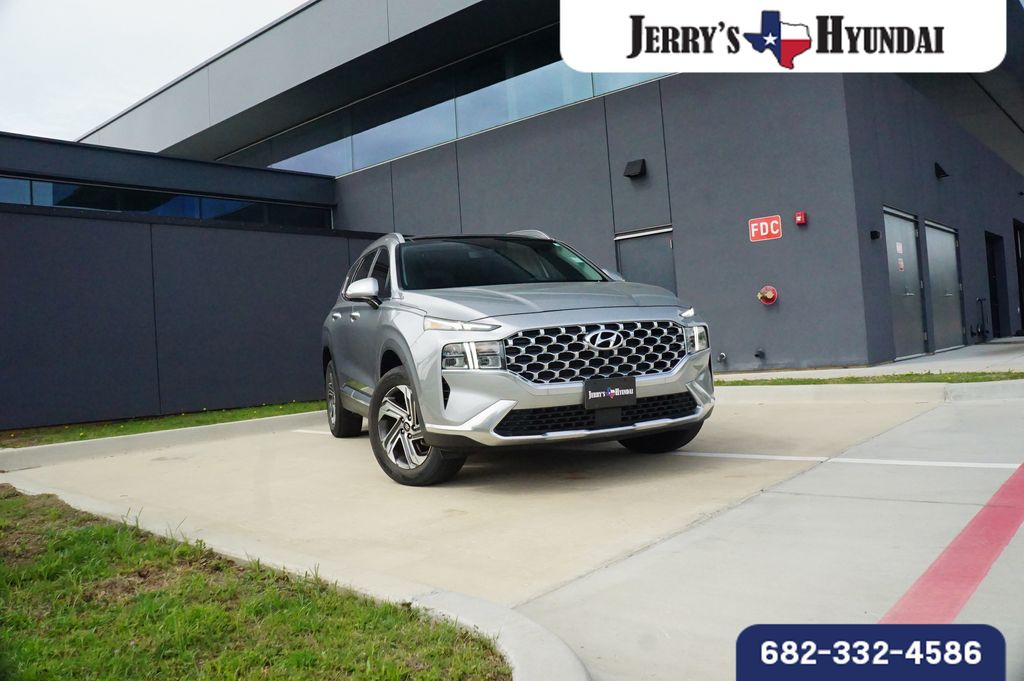 Shimmering Silver 2023 Hyundai Santa Fe SEL AWD SUV / Crossover All-Wheel Drive 8-Speed Automatic