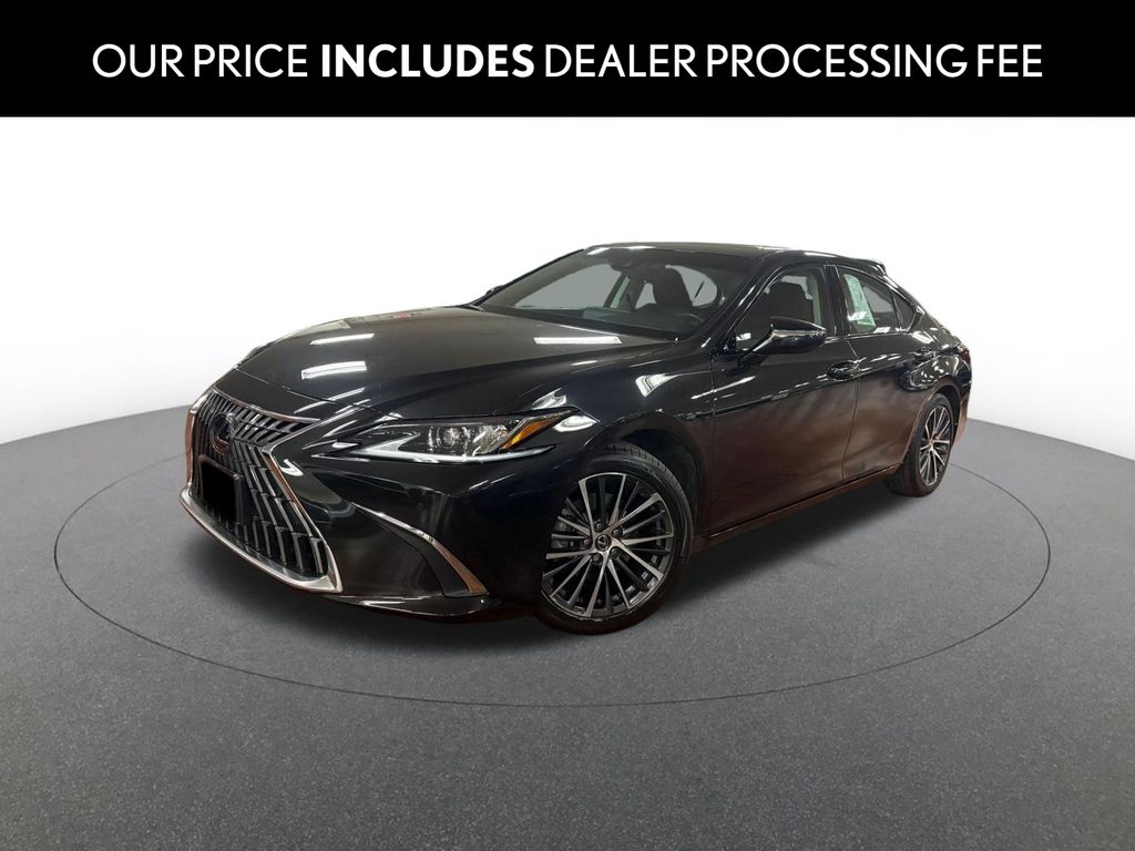 Black (Caviar) 2025 Lexus ES Sedan Front-Wheel Drive 8-Speed Automatic