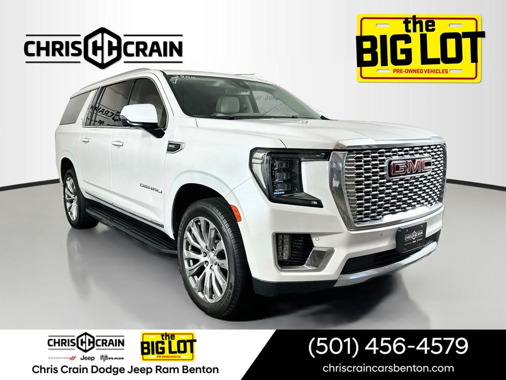 White Frost 2022 GMC Yukon XL SUV / Crossover Four-Wheel Drive
