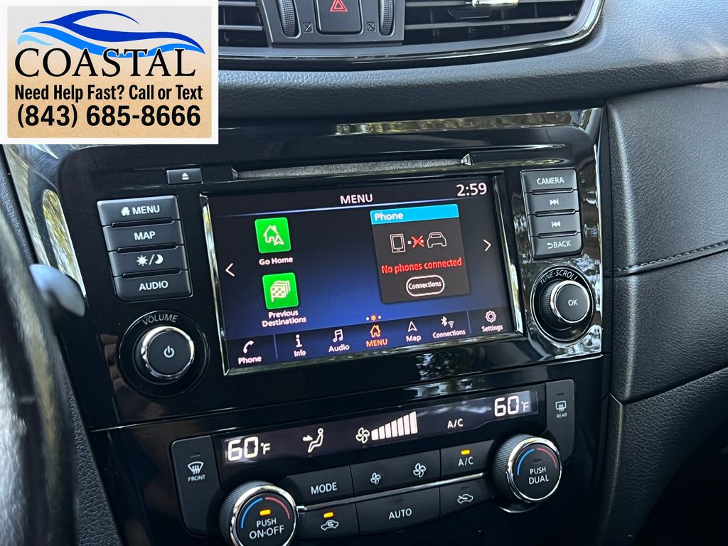 2020 Nissan Rogue SV Silver at Walterboro Ford