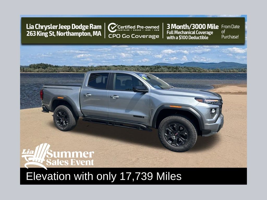Sterling Metallic 2025 GMC Canyon Pickup Truck Four-Wheel Drive 8-Speed Automatic