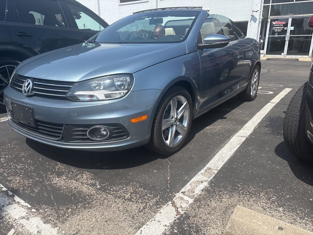 Horizon Blue Metallic 2012 Volkswagen Eos Convertible 6-Speed Dual Clutch