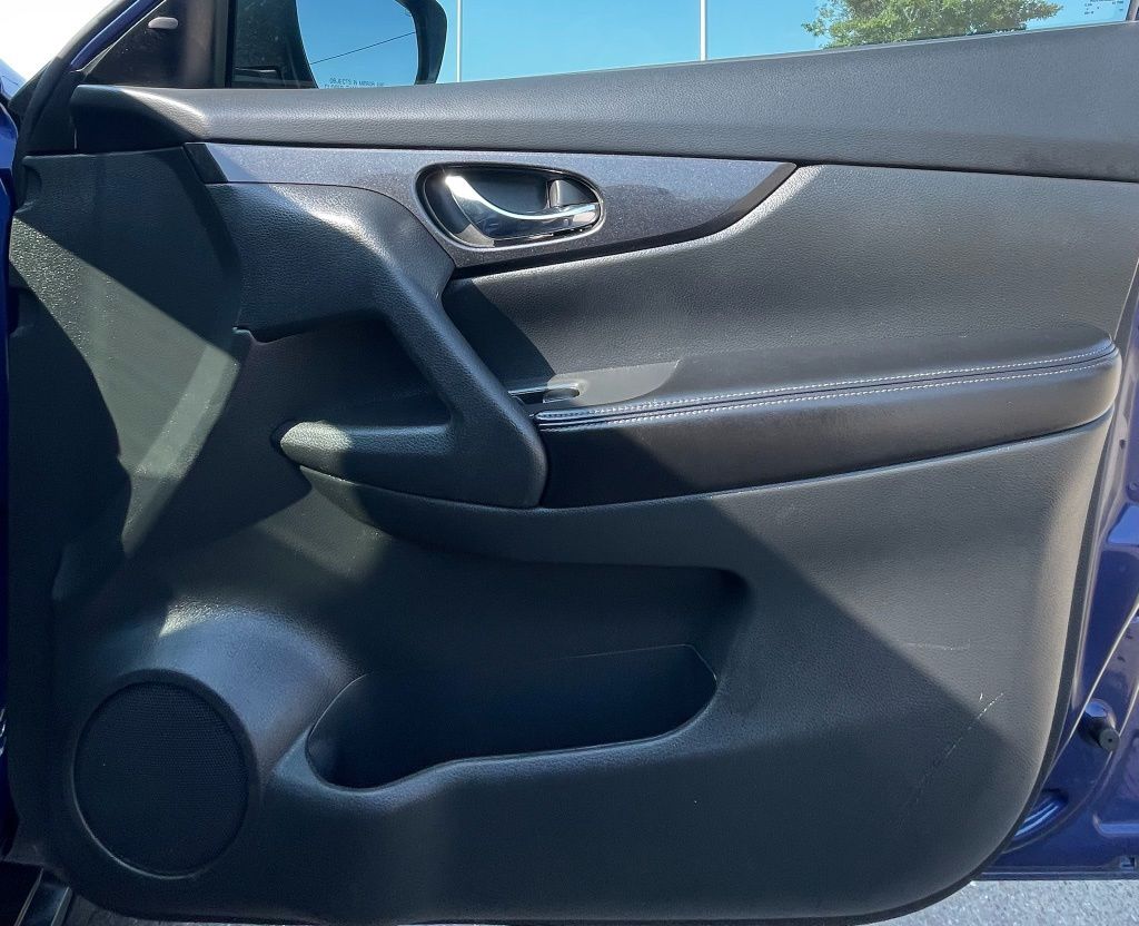 2018 Nissan Rogue SV Blue at Texan Dodge Chrysler Jeep Ram