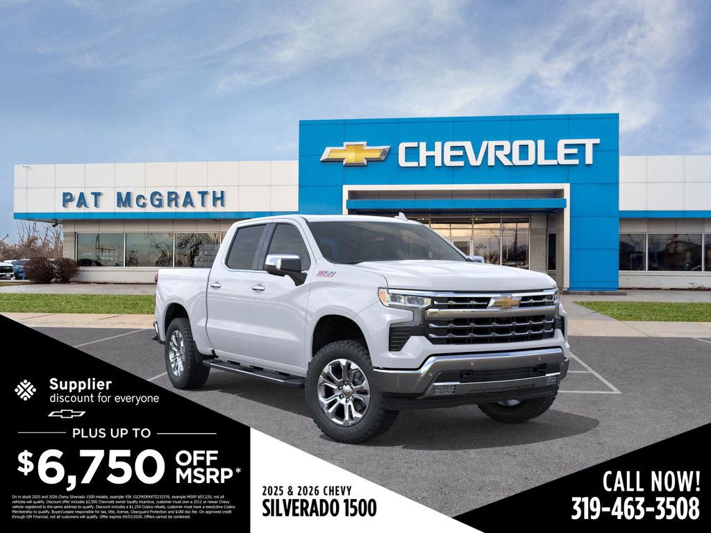 2026 Chevrolet Silverado 1500 LTZ Crew Cab 4WD