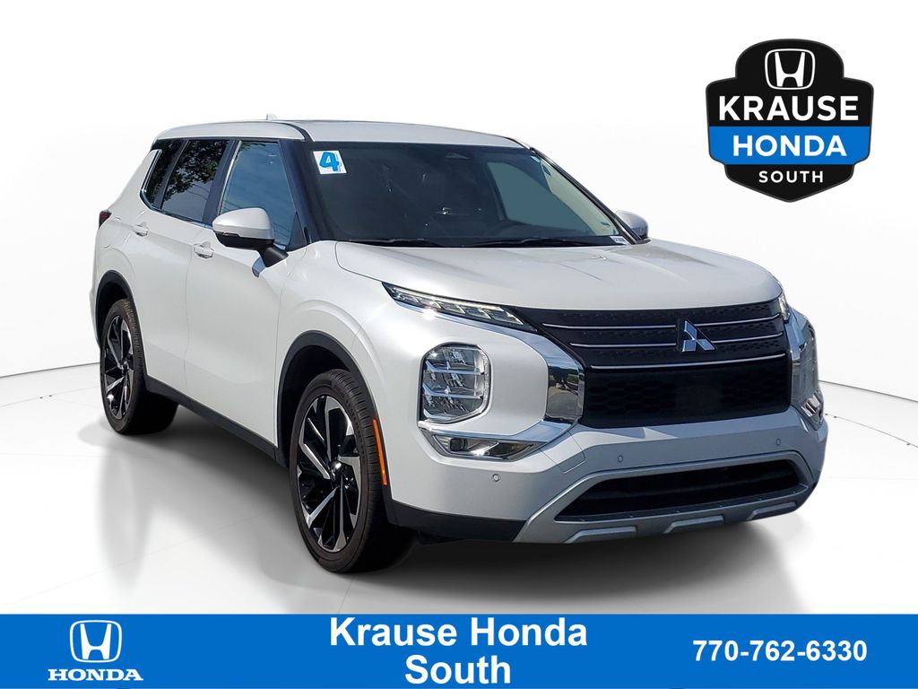 Graphite Gray/Black Roof 2024 Mitsubishi Outlander SUV / Crossover Front-Wheel Drive Continuously Variable Transmission