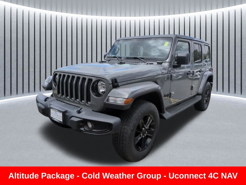 Sting-Gray Clearcoat 2023 Jeep Wrangler SUV / Crossover Four-Wheel Drive 8-Speed Automatic