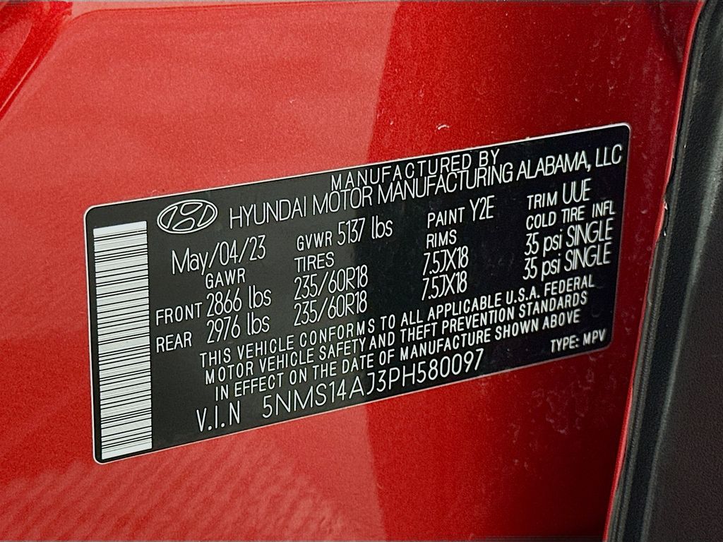 2023 Hyundai Santa Fe SE 31